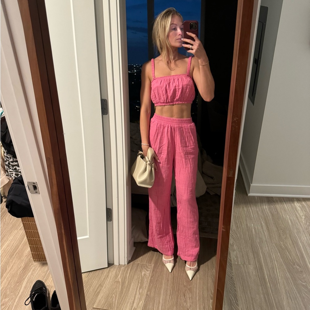 z supply pink set
